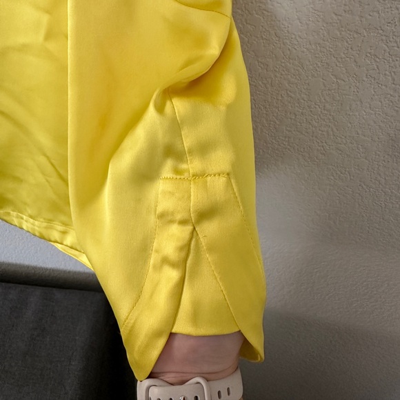 NWOT LOFT 🍋 Satin Hi-Lo Hem Tank Top - Picture 4 of 5